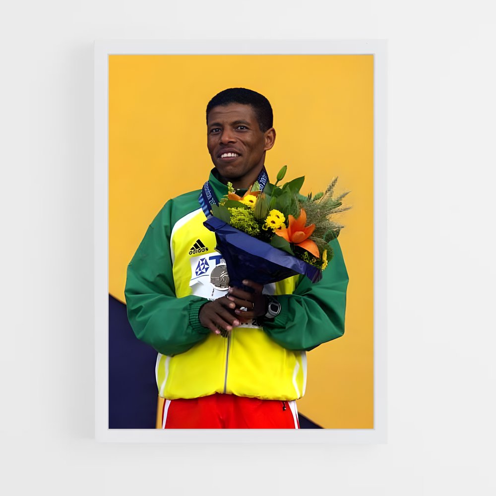 Poster La Victoire Fleurie – affiche Athlétisme (vue 3)